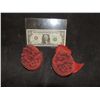 Image 1 : HELLBOY SCREEN USED STUNT HORNS BROKEN OFF VERSION 1