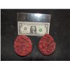 Image 1 : HELLBOY SCREEN USED STUNT HORNS BROKEN OFF VERSION 3