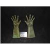 Image 2 : FRANKENSTEIN MONSTER UNIVERSAL STUDIOS USED COSTUME HANDS PAIR