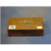 Image 1 : An Art Nouveau copper cigarette box the lid decorated a sphinx the base marked Rhodesia Copper Pr...