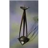 Image 1 : An Art Nouveau style planished copper pricket candlestick £30-50...