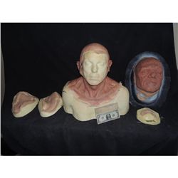 300 RISE OF AN EMPIRE EPHIALTES COMPLETE SET OF APPLIANCES ON LIFE CAST