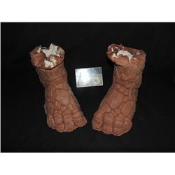 FANTASTIC 4 HERO THING FEET MATCHED PAIR OF UNUSED BACKUPS 2