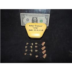 X MEN THE LAST STAND SCREEN USED HERO BEAST ATTACK TEETH KELSEY GRAMMER 4 DIFFERENT SHADE SETS