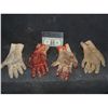 Image 2 : PLANET OF THE APES LOT OF 2 PAIRS OF HANDS NORMAL AND BLOODY