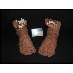 FANTASTIC 4 HERO THING FEET MATCHED PAIR OF UNUSED BACKUPS 2