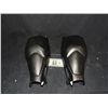 Image 1 : FANTASTIC 4 RISE OF THE SILVER SURFER DR DOOM SCREEN USED HERO LEG ARMOR MATCHED SET