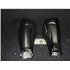 Image 2 : FANTASTIC 4 RISE OF THE SILVER SURFER DR DOOM SCREEN USED HERO LEG ARMOR MATCHED SET
