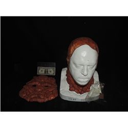 FANTASTIC 4 THING SCREEN USED HERO FULL HEAD WITH FACE ON MICHAEL CHIKLIS LIFE CAST 1