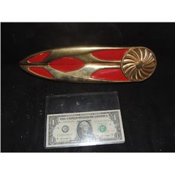 JINGLE ALL THE WAY TURBOMAN SCREEN USED HERO METAL WORKING BOOMERANG WEAPON FIRST TIME EVER OFFERED!