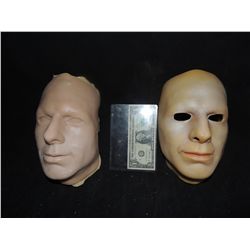 VANILLA SKY SCREEN USED TOM CRUISE FULL HAPPY FACE MASK WITH EXTRA