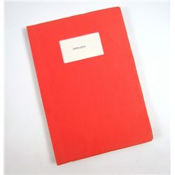 Dreamchild Original Production Script