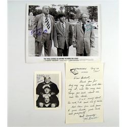 Three Stooges Curly Joe's Joe Besser/Joe DeRita Photos & Notes