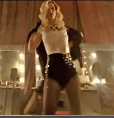 Britney Spears Ringleader Costume On Set Photos Research Material From Her Circus Video