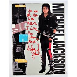 Michael Jackson Signed World Tour 1988 Program