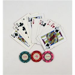 Casino Royale James Bond (2006) Playing Cards and Casino Token Props