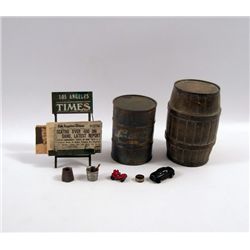 1941 Screen Used Miniature Props