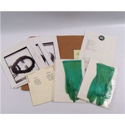 True Lies Terrorist Files, Documents, Gloves Props