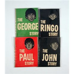 Beatles Full Set Of Original 1964 Beatleographies