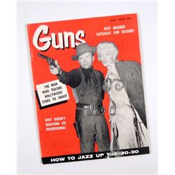 Original Guns Magazine (July 1956) With Marilyn Monroe