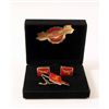 Image 1 : Marilyn Monroe 10th Anniversary Death  Golden Dreams Cuff Links & Tie Pin