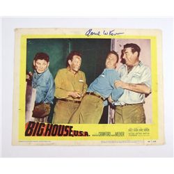 Big House U.S.A. Lobby Card Signed By Howard W Koch