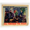 Image 1 : All Through The Night Signed Lobby Card