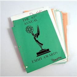 42nd Annual Emmy Awards Production Script