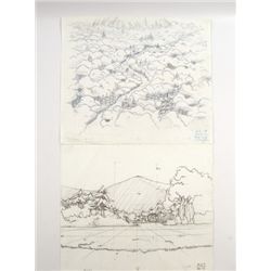 Star Wars Ewoks Original Background Animation Drawings