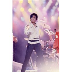 Michael Jackson Concert Photo & Copyright From Victory Tour Circa 1983