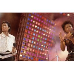Michael Jackson Concert Photo & Copyright From Solo Tour Circa 1983