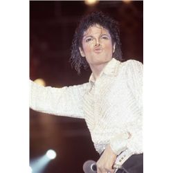 Michael Jackson Concert Photo & Copyright From Solo Tour Circa 1983
