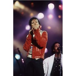 Michael Jackson Concert Photo & Copyright From Solo Tour Circa 1980