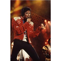 Michael Jackson Concert Photo & Copyright From Solo Tour Circa 1980
