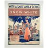 Image 1 : Snow White Seven Dwarfs Original Sheet Music