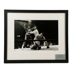 Neil Leifer Signed & Numbered Muhammad Ali vs. Oscar Bonavena Fight Photo