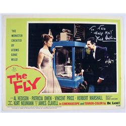 The Fly (1958) Lobby Card Signed By David Hedison