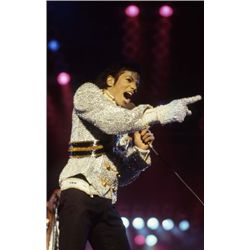 Michael Jackson Concert Photo & Copyright From Victory Tour Circa 1984