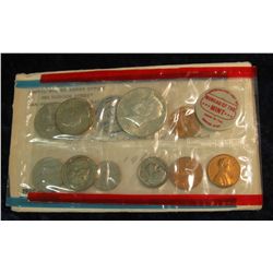 217. 1969 Silver U.S. Mint Set. Original as issued with Kennedy Half Dollar.