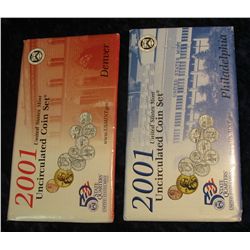 223. 2001 P & D U.S. Mint Set. Original as issued.