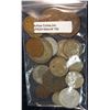 Image 2 : 755. (23) Foreign Coins with lots of Silver. Great Britain, Japan, Italy, and etc.