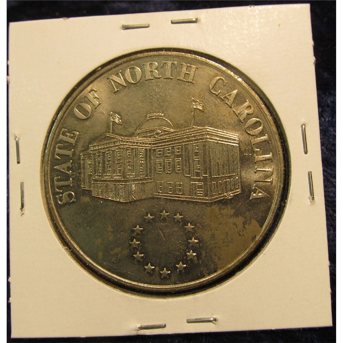 1313. Richard Caswell 1789 / State of North Carolina commemorative medal