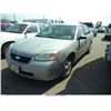 Image 2 : 2006 - CHEVROLET MALIBU