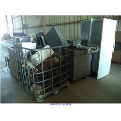 GENERAL PROPERTY- COMPRESSOR MOTOR, FRIDGE, KITCHEN SINK, PHONES, MICROWAVE, PRINTERS, CAMERAS, LAB 