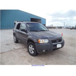 2003 - FORD ESCAPE