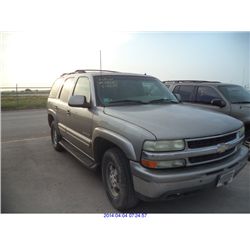 2002 - CHEVROLET TAHOE