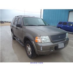 2003 - FORD EXPLORER