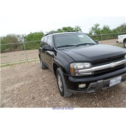 2005 - CHEVROLET TRAIL BLAZER / REBUILT SALVAGE