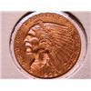 Image 1 : $2 1/2 GOLD INDIAN ( MINTED 1908-1929)