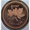 Image 1 : Canada - 1 Cent - 2003 - PROOF